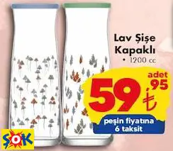 LAV ŞİŞE KAPAKLI